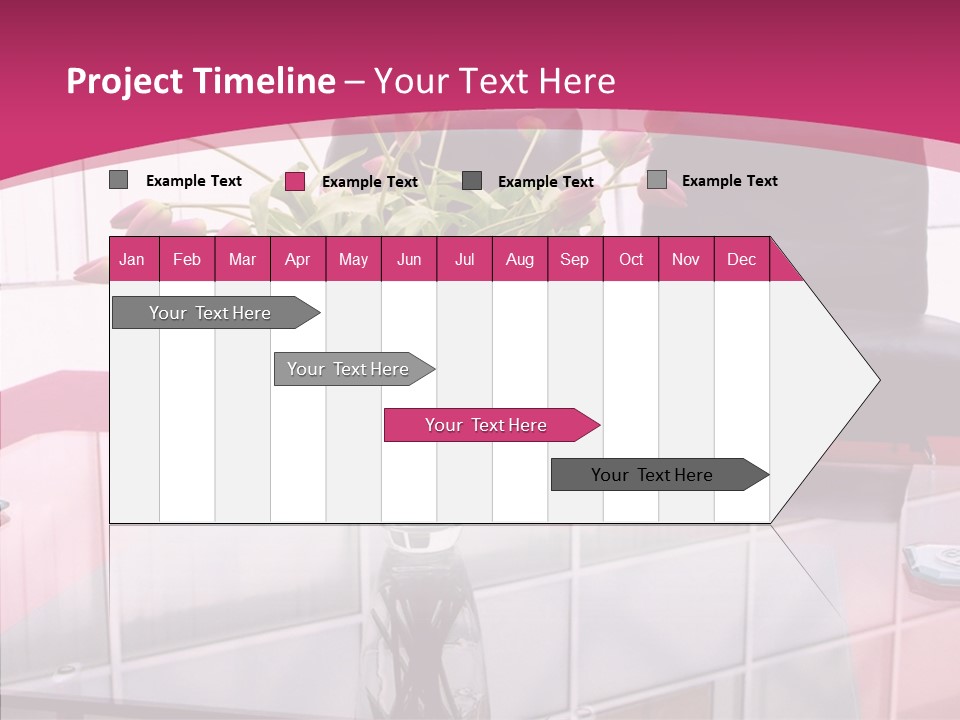 Seating Business Waiting PowerPoint Template