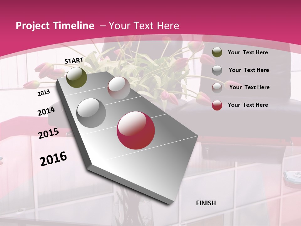 Seating Business Waiting PowerPoint Template