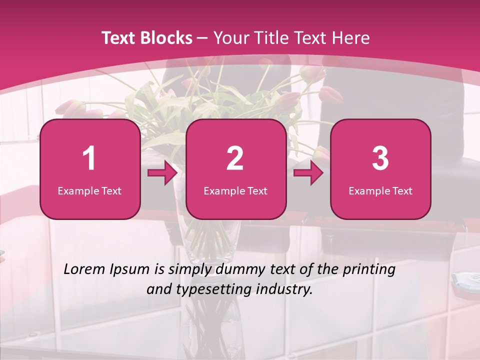 Seating Business Waiting PowerPoint Template