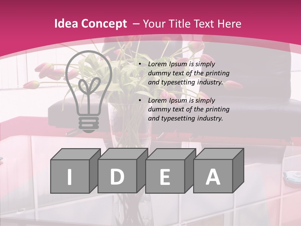 Seating Business Waiting PowerPoint Template