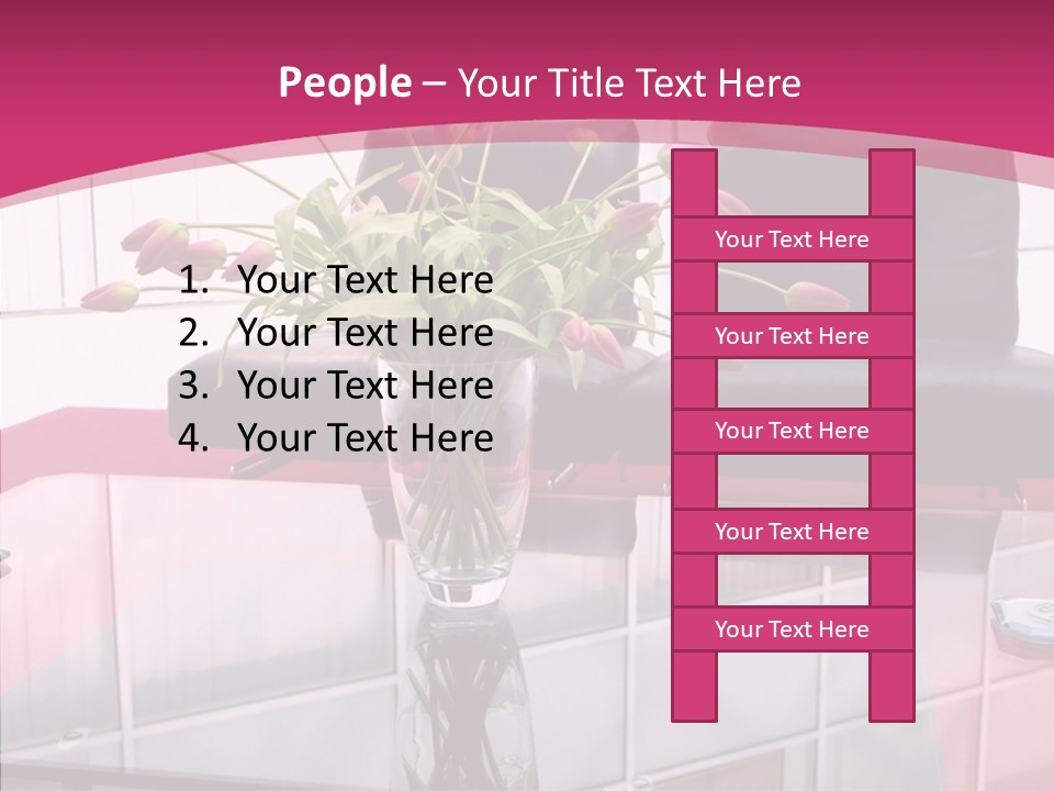 Seating Business Waiting PowerPoint Template