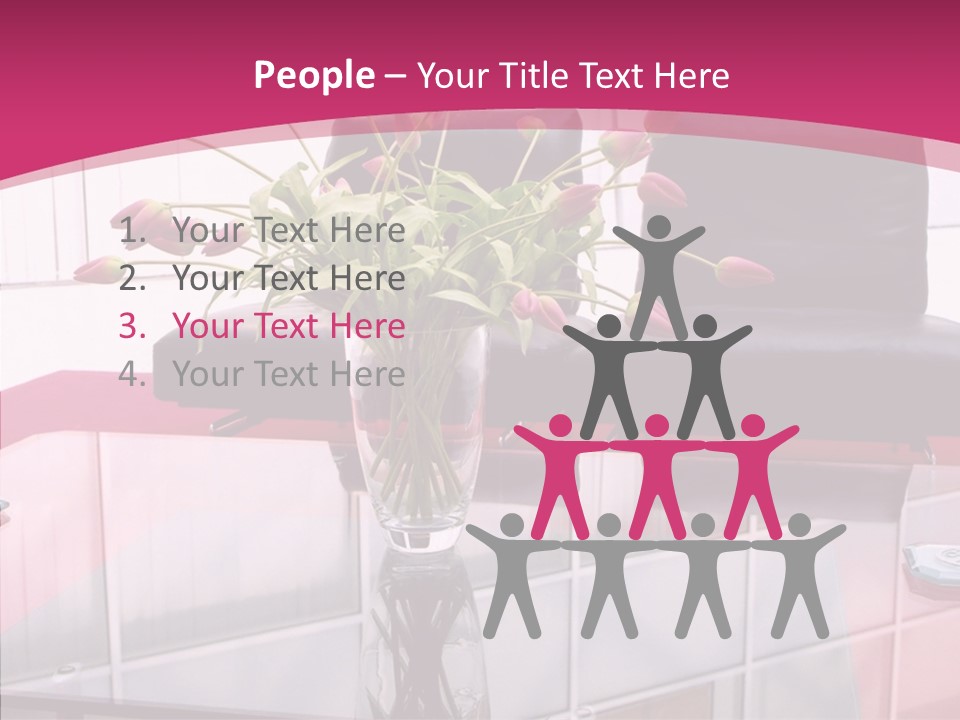 Seating Business Waiting PowerPoint Template