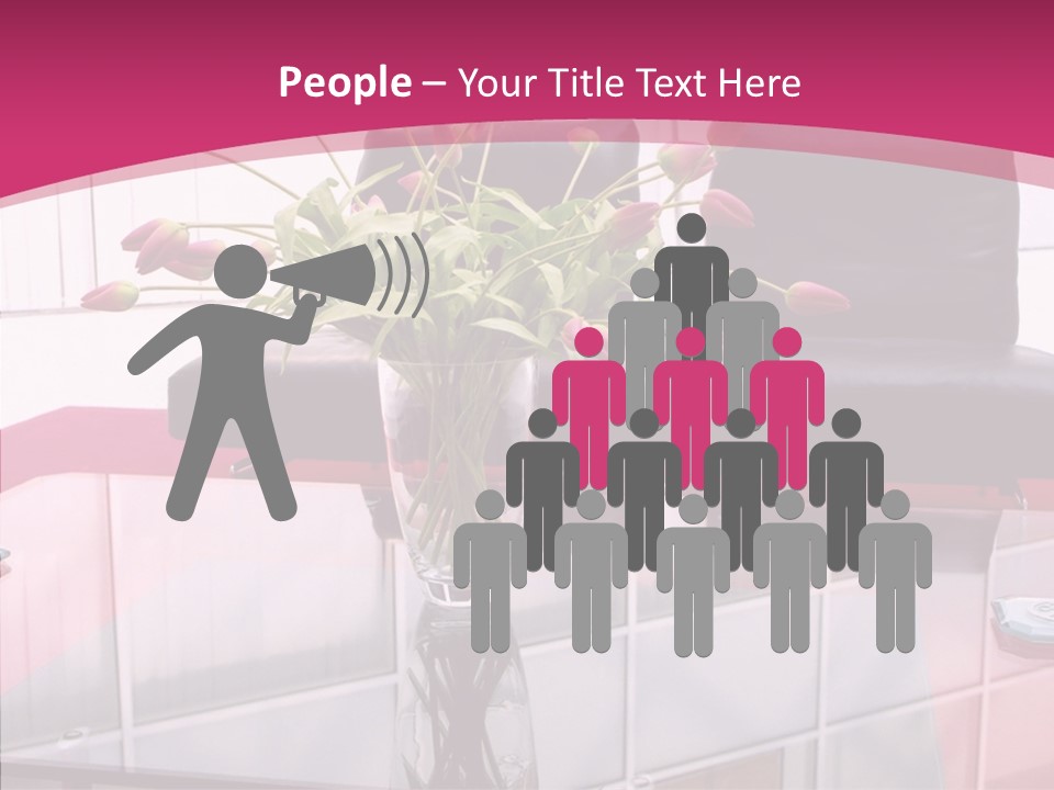 Seating Business Waiting PowerPoint Template