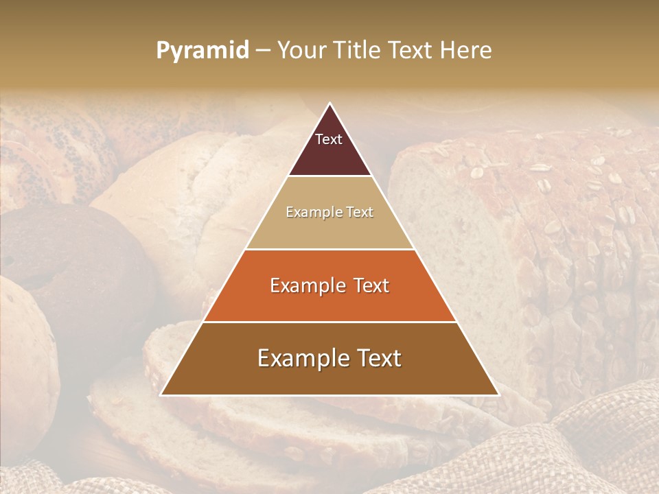 Natural Sliced Bread Wholesome PowerPoint Template