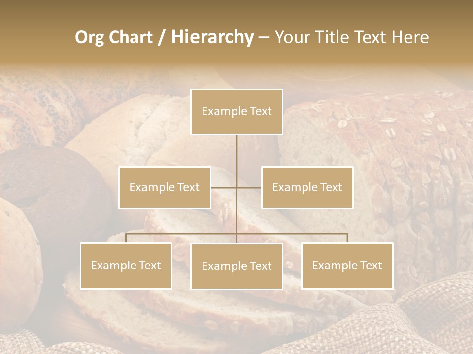 Natural Sliced Bread Wholesome PowerPoint Template