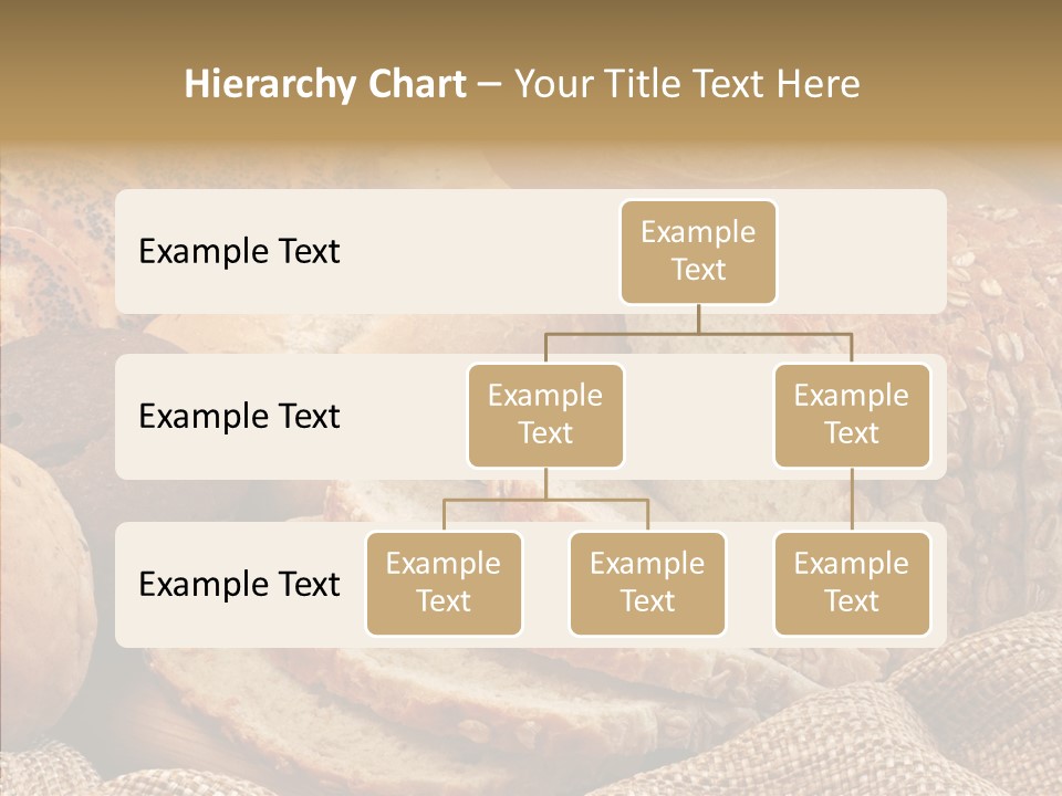 Natural Sliced Bread Wholesome PowerPoint Template