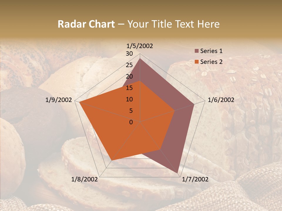 Natural Sliced Bread Wholesome PowerPoint Template