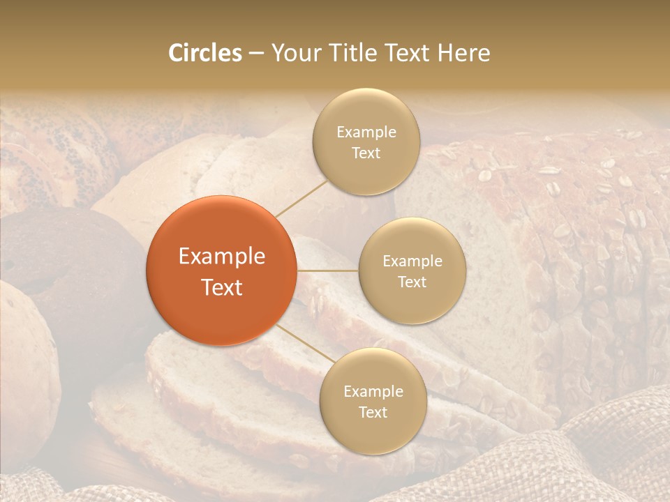 Natural Sliced Bread Wholesome PowerPoint Template