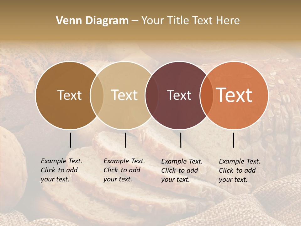 Natural Sliced Bread Wholesome PowerPoint Template