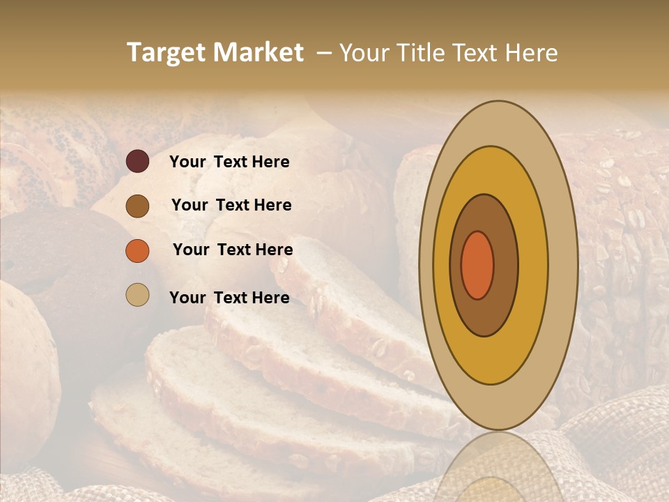 Natural Sliced Bread Wholesome PowerPoint Template