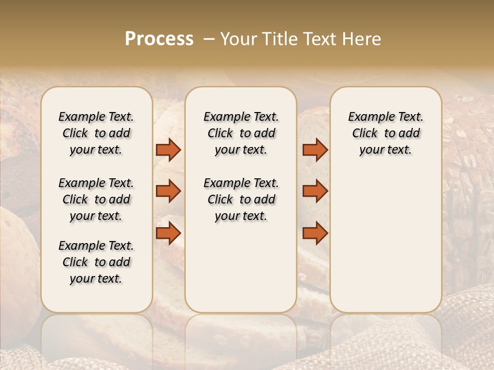 Natural Sliced Bread Wholesome PowerPoint Template