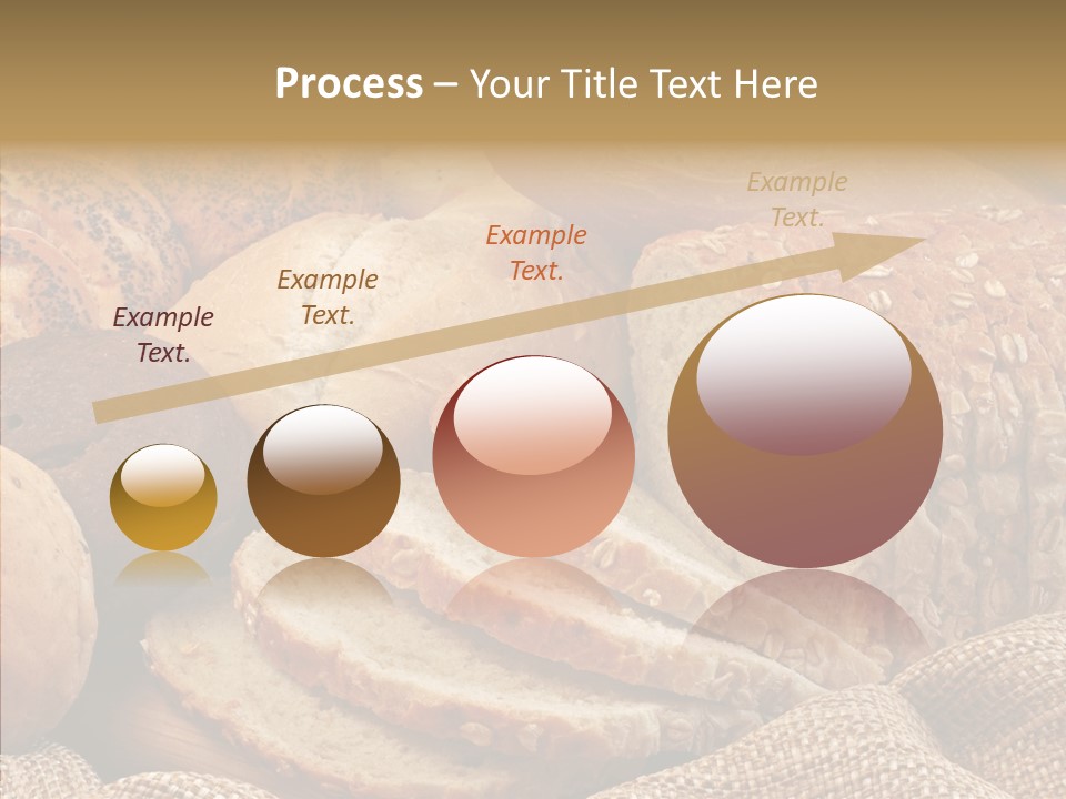 Natural Sliced Bread Wholesome PowerPoint Template