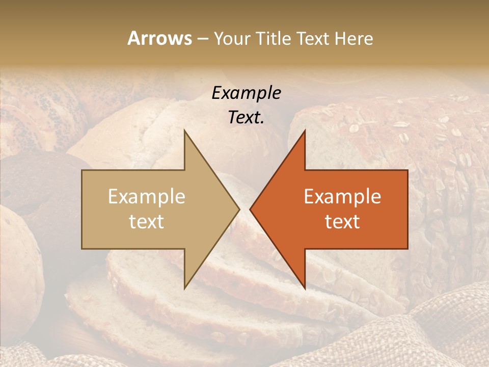 Natural Sliced Bread Wholesome PowerPoint Template