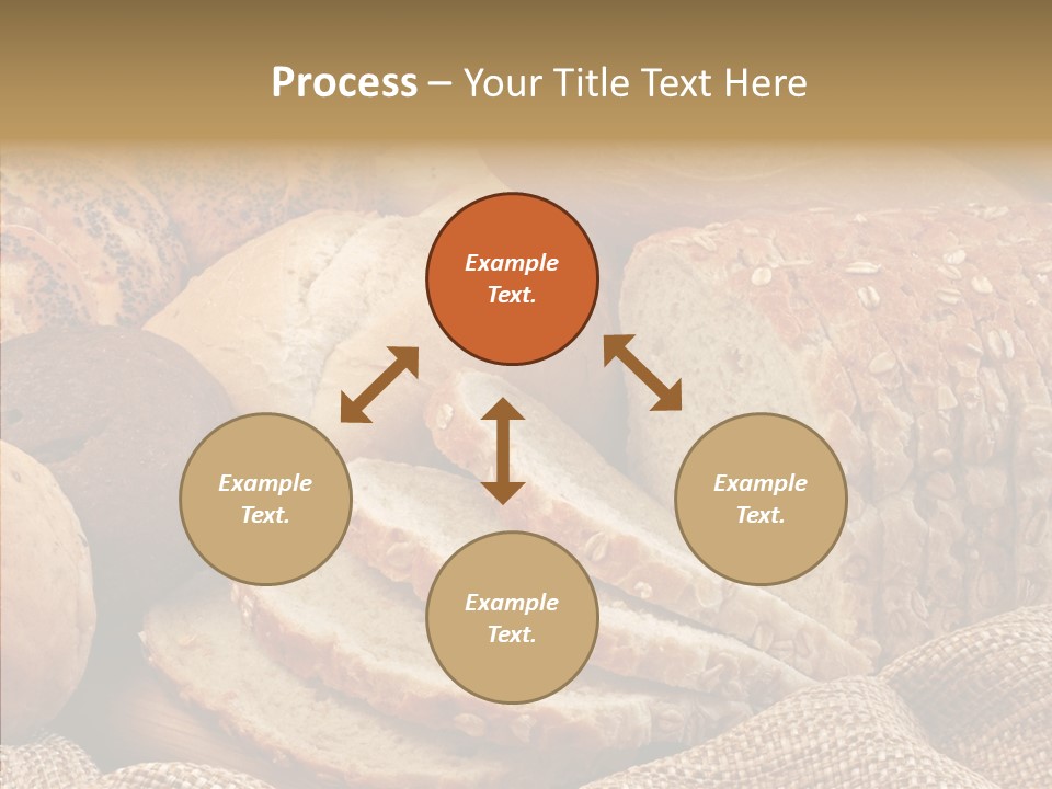 Natural Sliced Bread Wholesome PowerPoint Template