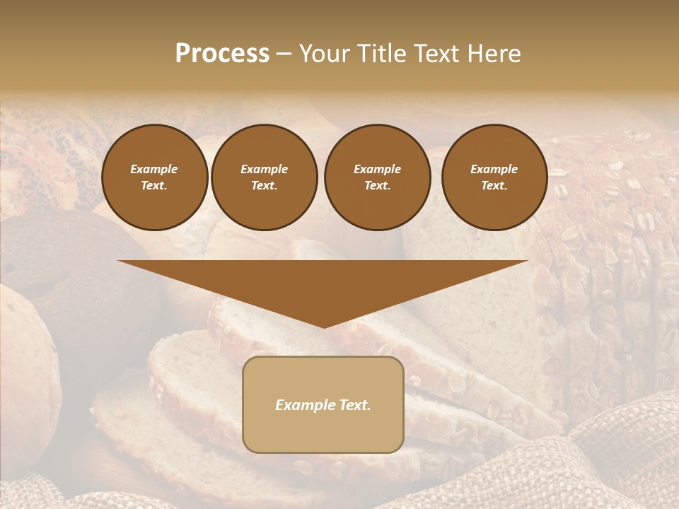 Natural Sliced Bread Wholesome PowerPoint Template