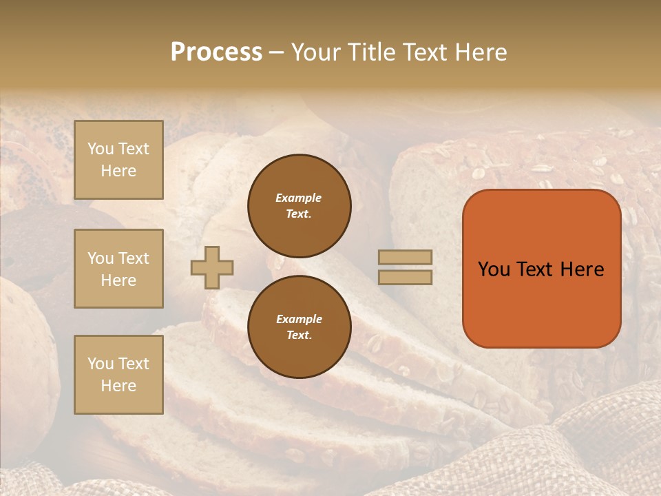 Natural Sliced Bread Wholesome PowerPoint Template