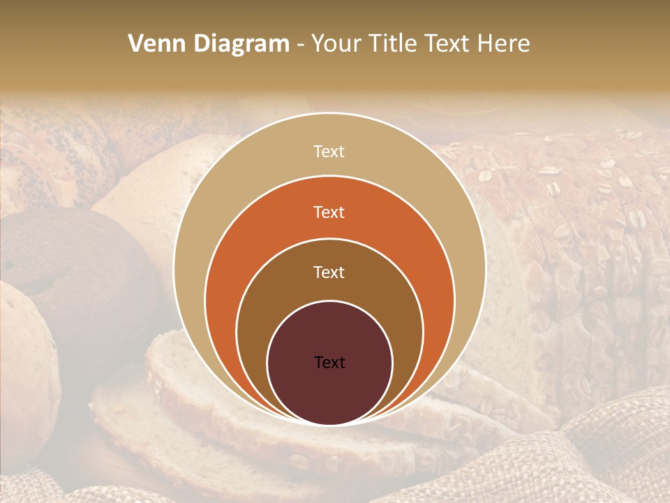 Natural Sliced Bread Wholesome PowerPoint Template