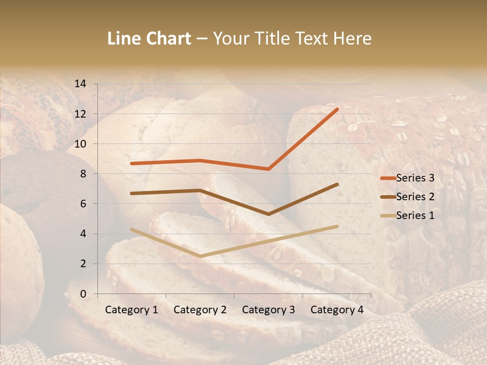Natural Sliced Bread Wholesome PowerPoint Template