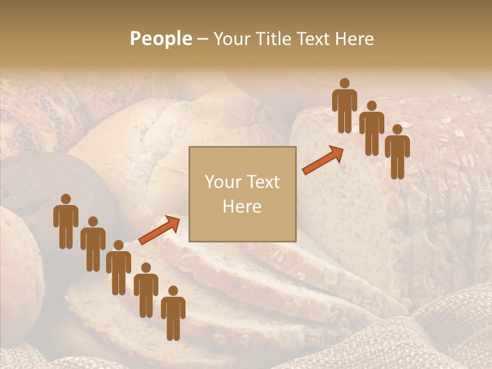Natural Sliced Bread Wholesome PowerPoint Template