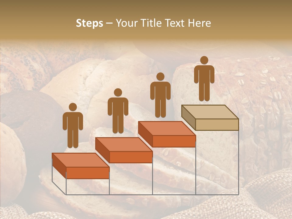 Natural Sliced Bread Wholesome PowerPoint Template