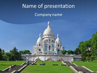 Worship Temple Sights PowerPoint Template