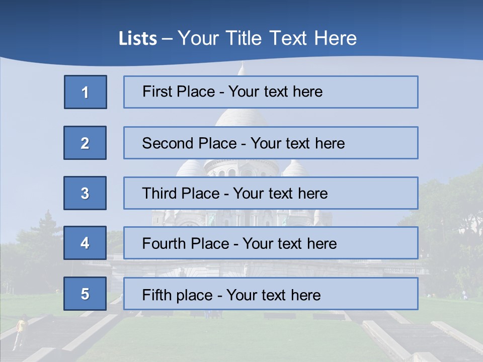 Worship Temple Sights PowerPoint Template