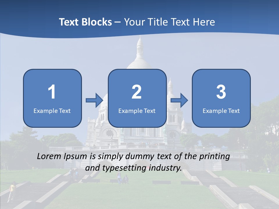 Worship Temple Sights PowerPoint Template