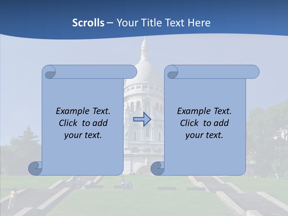 Worship Temple Sights PowerPoint Template
