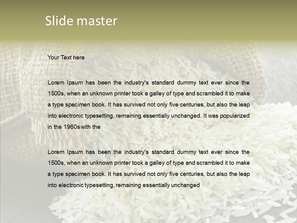 White Jute Chinese PowerPoint Template
