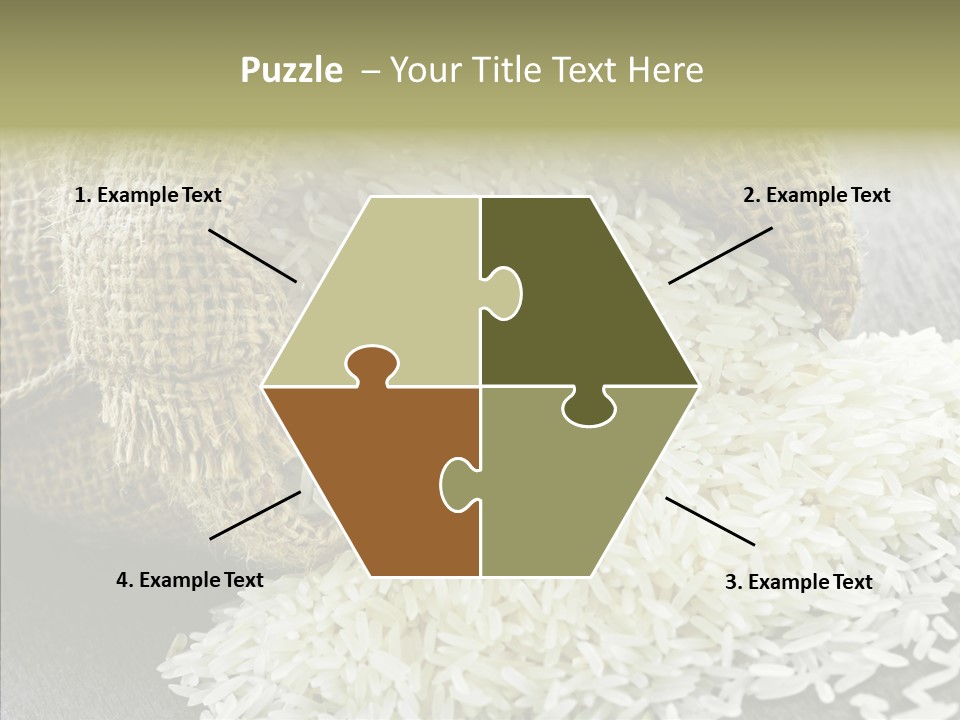 White Jute Chinese PowerPoint Template