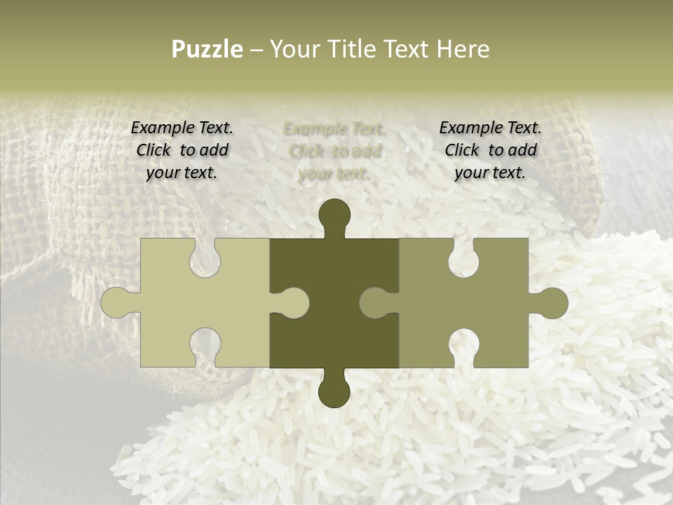 White Jute Chinese PowerPoint Template