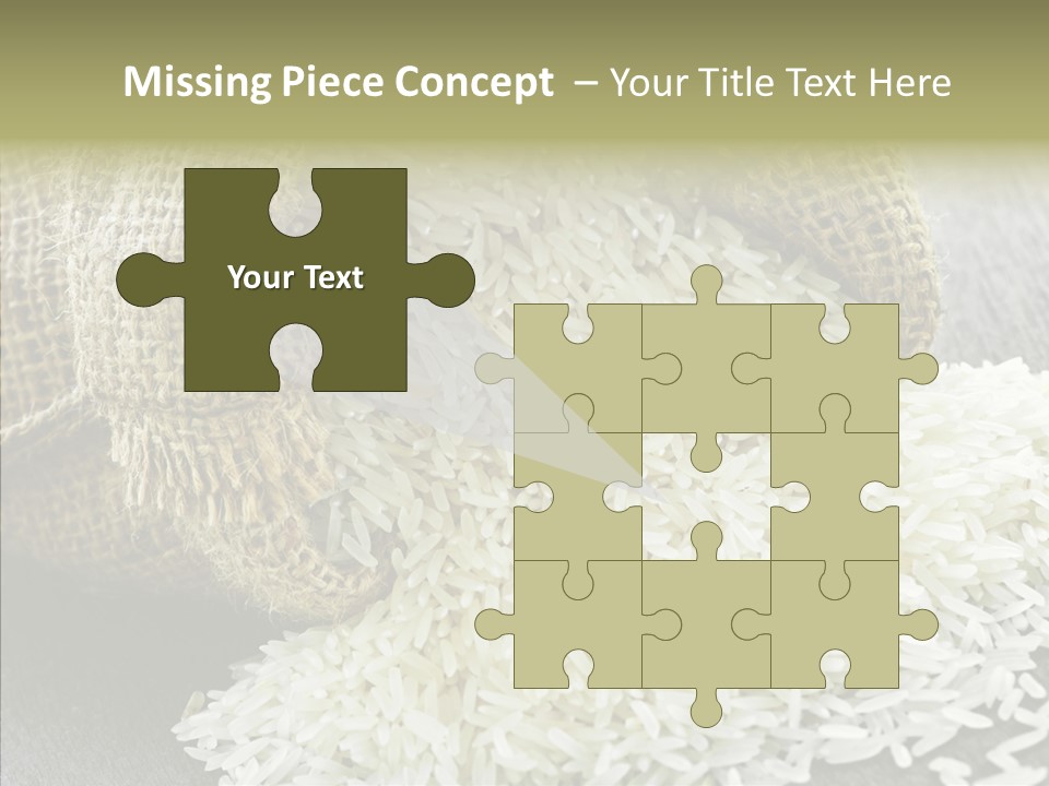 White Jute Chinese PowerPoint Template