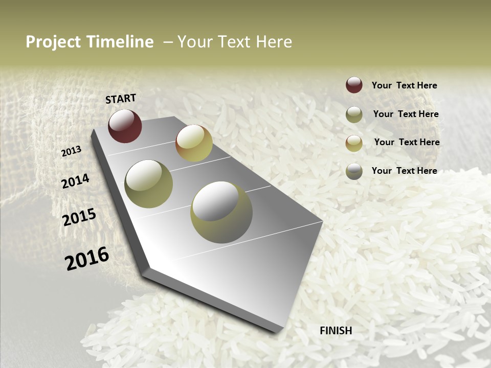 White Jute Chinese PowerPoint Template