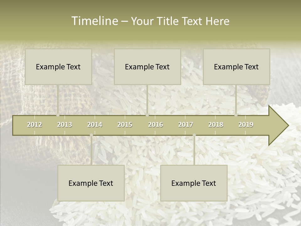 White Jute Chinese PowerPoint Template