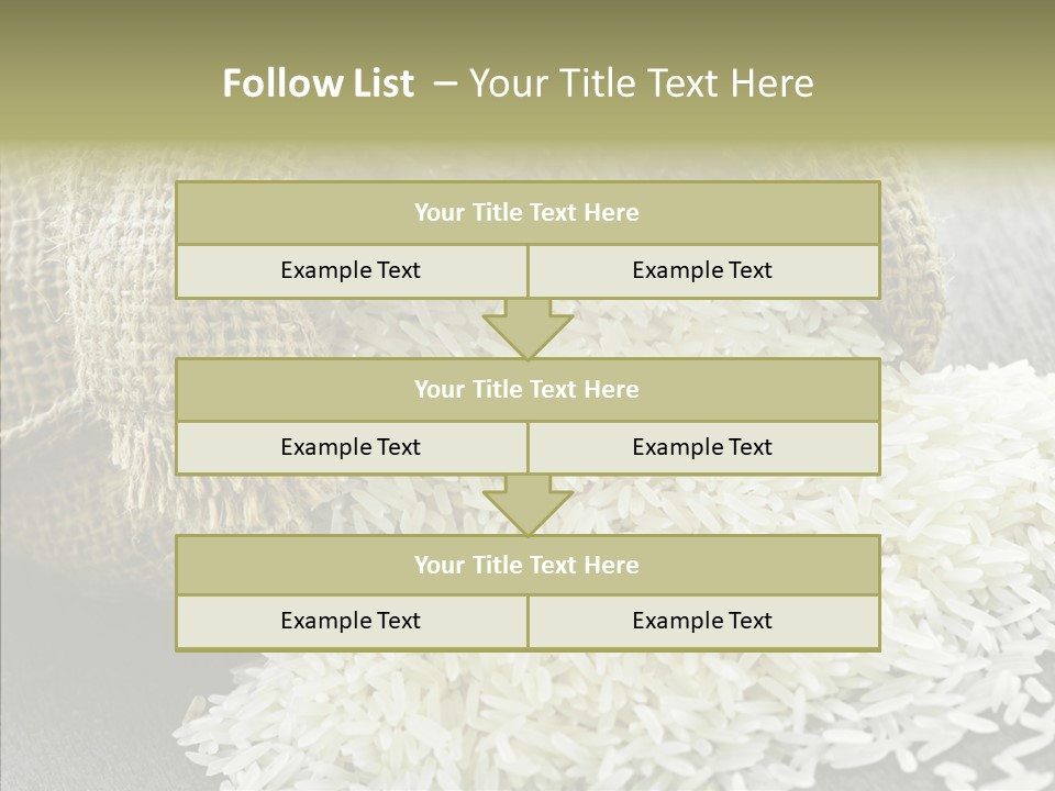 White Jute Chinese PowerPoint Template