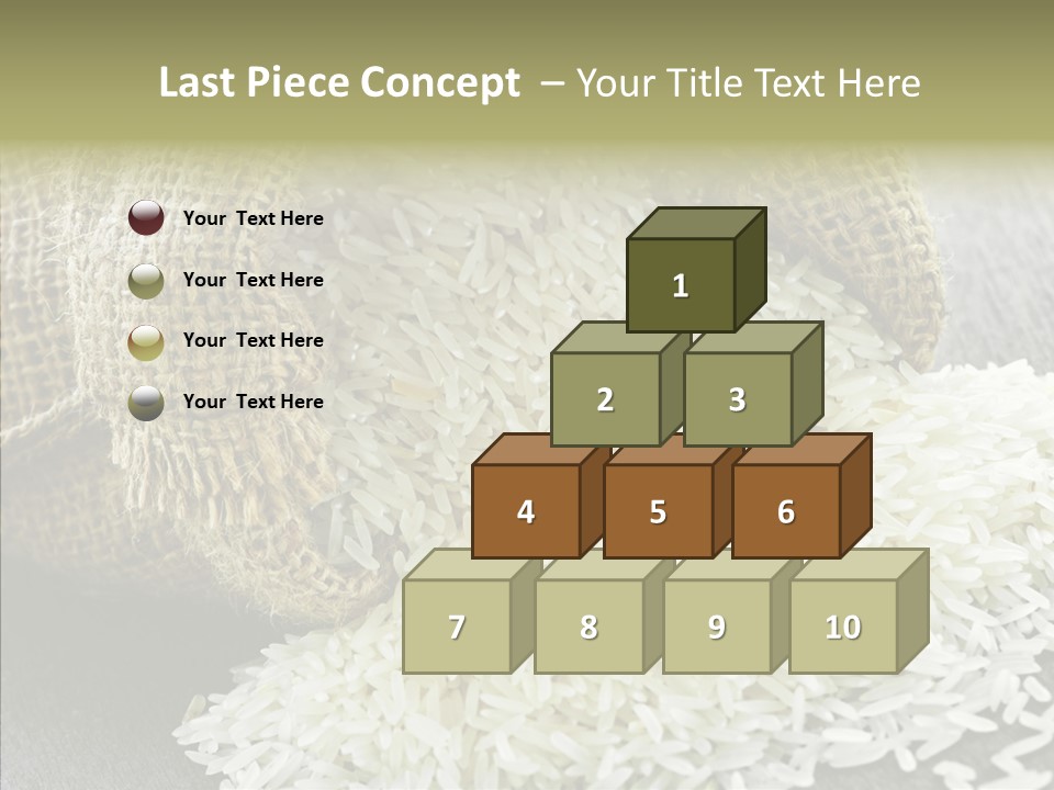 White Jute Chinese PowerPoint Template