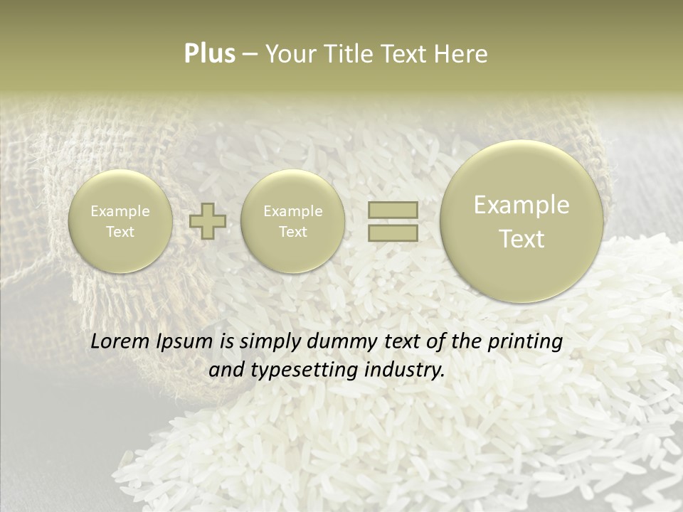 White Jute Chinese PowerPoint Template