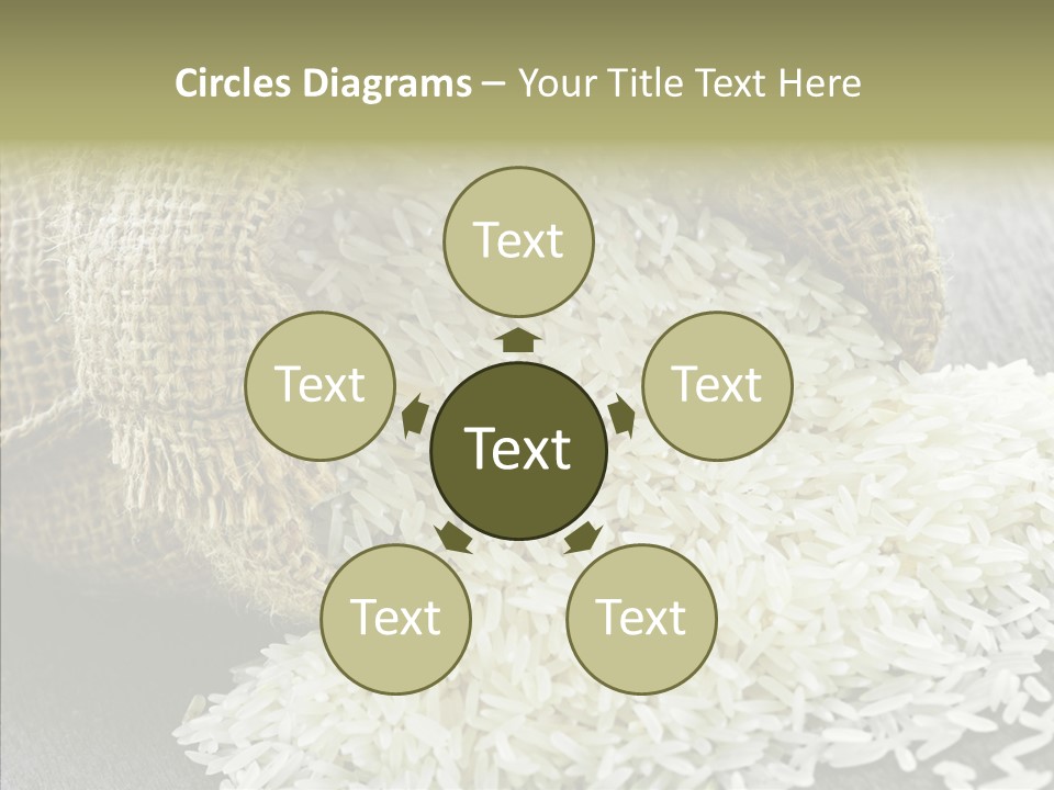 White Jute Chinese PowerPoint Template