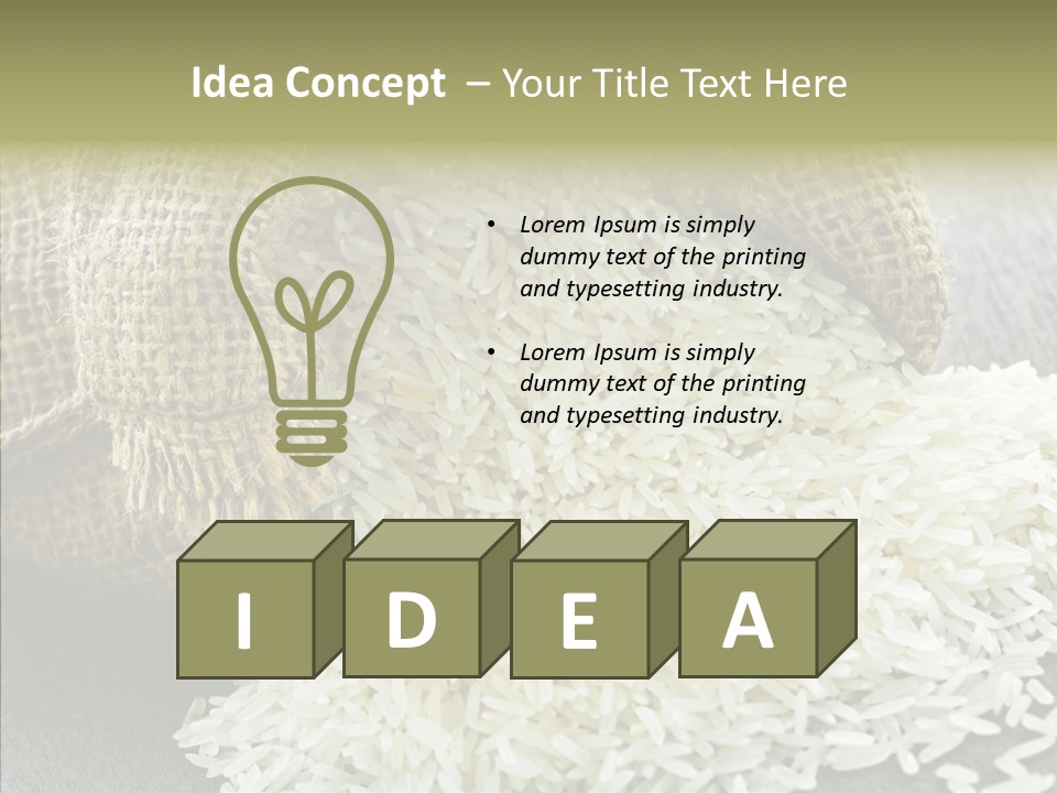 White Jute Chinese PowerPoint Template