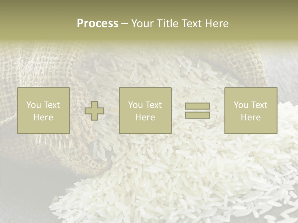 White Jute Chinese PowerPoint Template