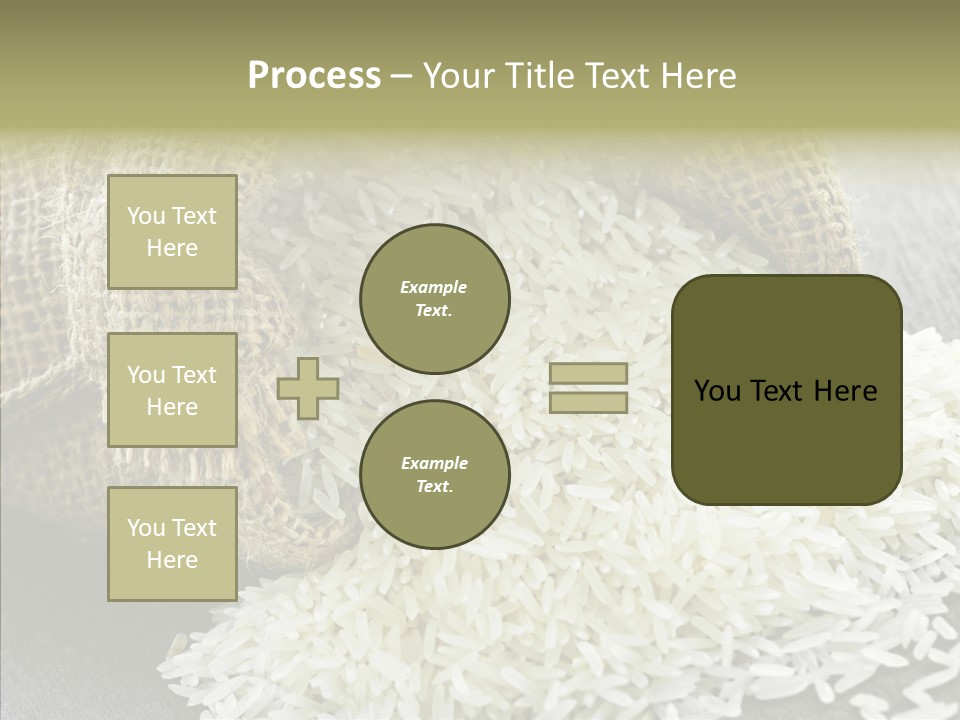 White Jute Chinese PowerPoint Template