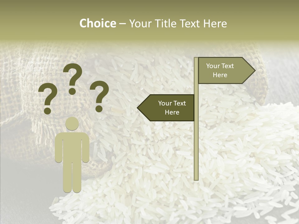 White Jute Chinese PowerPoint Template