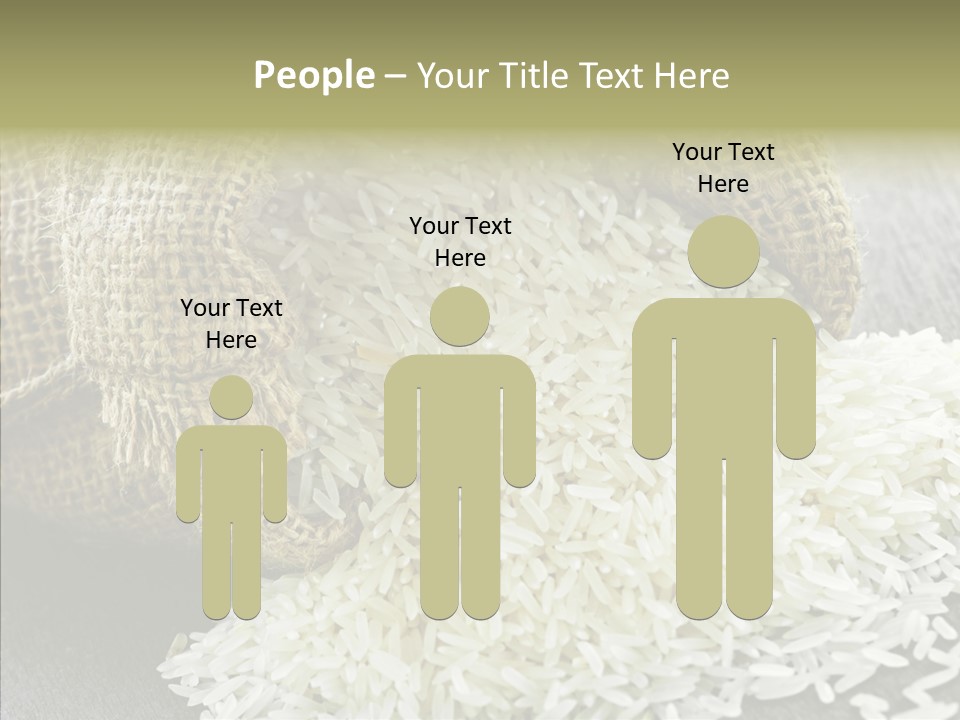 White Jute Chinese PowerPoint Template