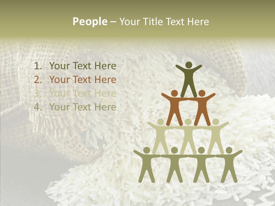 White Jute Chinese PowerPoint Template