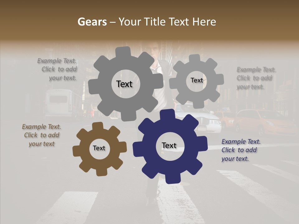 Beauty Career Outdoor PowerPoint Template