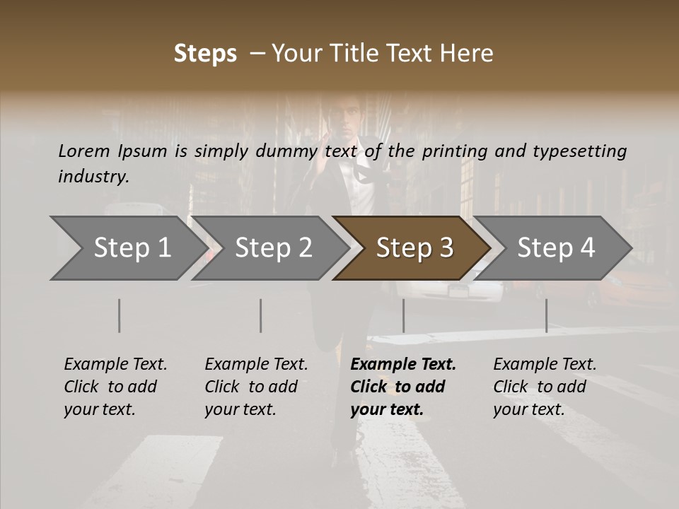 Beauty Career Outdoor PowerPoint Template