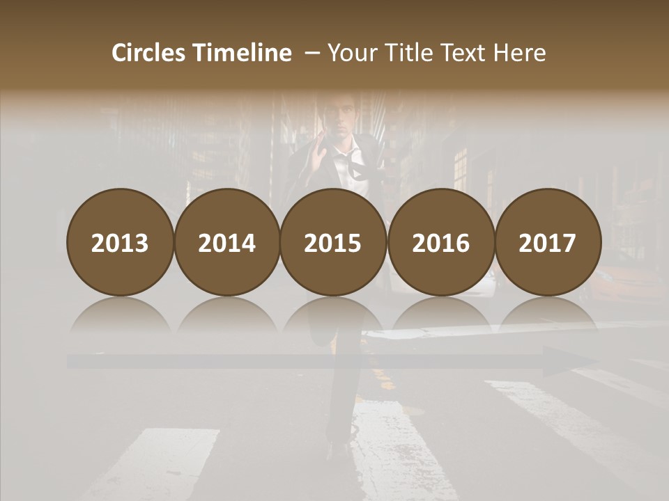 Beauty Career Outdoor PowerPoint Template