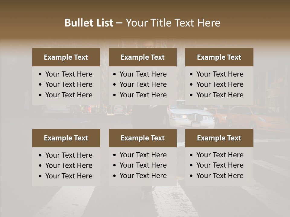 Beauty Career Outdoor PowerPoint Template