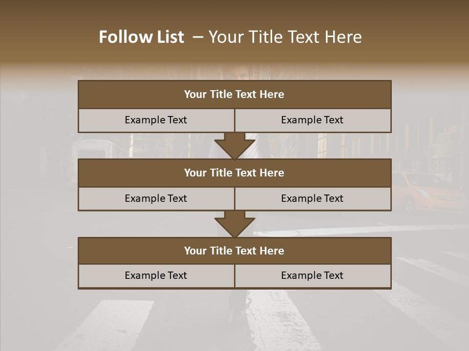 Beauty Career Outdoor PowerPoint Template