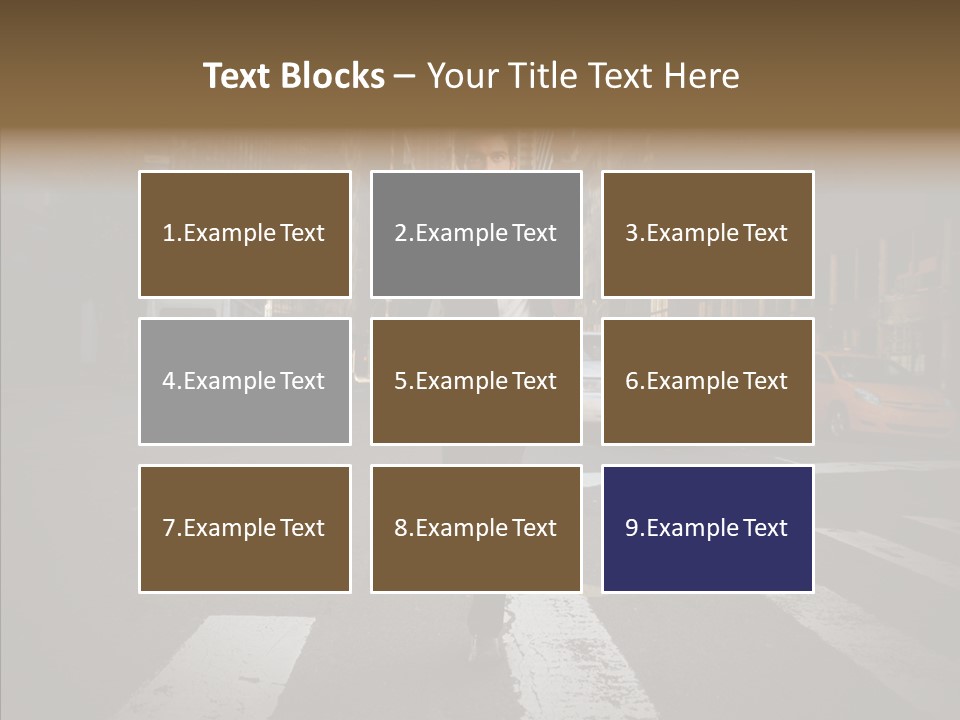 Beauty Career Outdoor PowerPoint Template